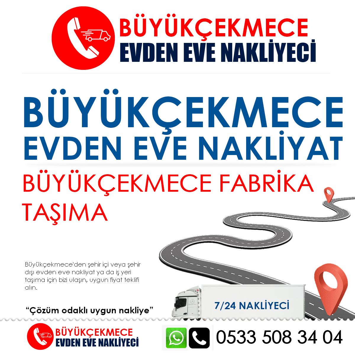 Büyükçekmece Fabrika Taşıma : Kapak Görseli